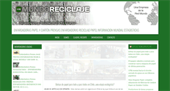 Desktop Screenshot of mundoreciclaje.com